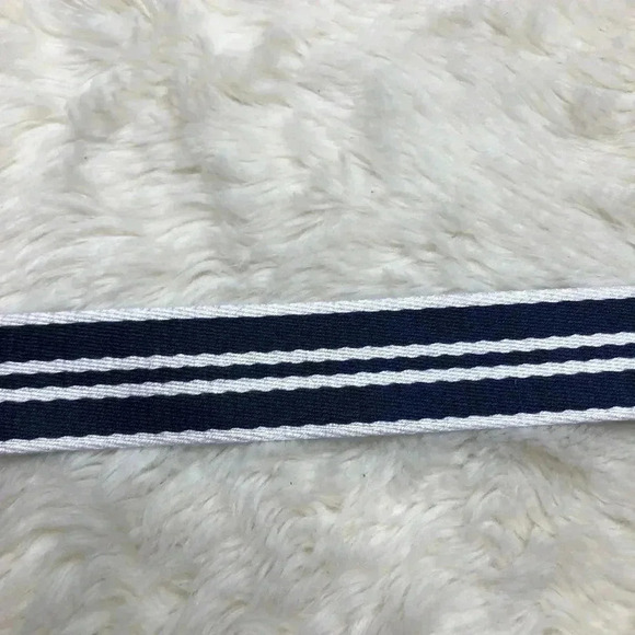 Polo By Ralph Lauren Cloth Belt  Blue/White 1-2 Yr - Picture 8 of 10